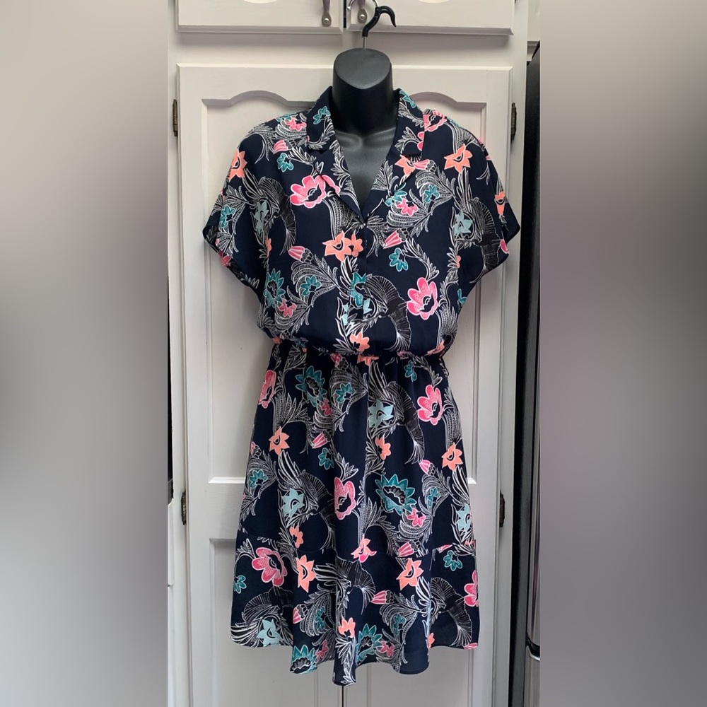 Banana Republic floral mini dress size 4